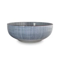 Bowl Tokusa blue 15.5Dx6.4cm