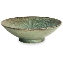 EMRO Bowl green 24.5x7.5 cm