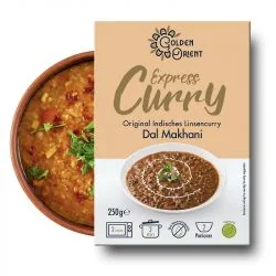 GOLDEN ORIENT Plat préparé Black Lentilles Curry 250g
