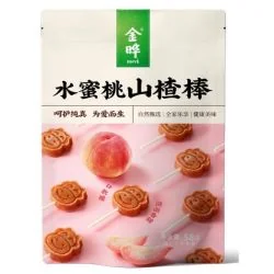JINYE Peach and Hawthorn Lollies 58g