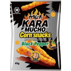 KOIKEYA Karamucho Corn Snack Black Pepper 65 g