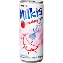 LOTTE Milkis Milk Drink Strawberry 250 ml...
