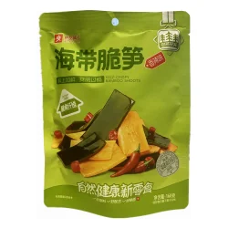 LPPZ Seaweed w. crispy Bamboo Shoots hot 160g