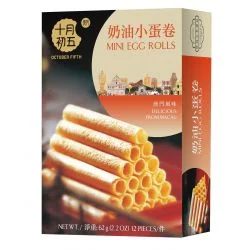 OCTOBER FIFTH Mini Butter Egg Rolls 60g