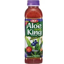 OKF Aloe Vera Drink Blueberry 500 ml (incl....