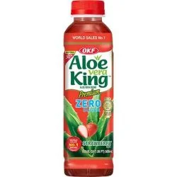 OKF Aloe Vera Drink with Strawberry sugar-free...