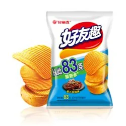 ORION Wavy Potato Chips Steak 83 g