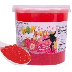 PINSHAN Popping Boba Strawberry 950 g