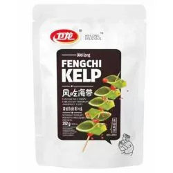 Weilong Pickled Seaweed Strips Hot 252 g