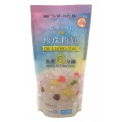 WFY coloured Tapioca Pearls (quick cooking) 250g