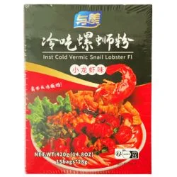 YUMEI Inst Cold Vermic Snail Lobster Geschmack 15*28g